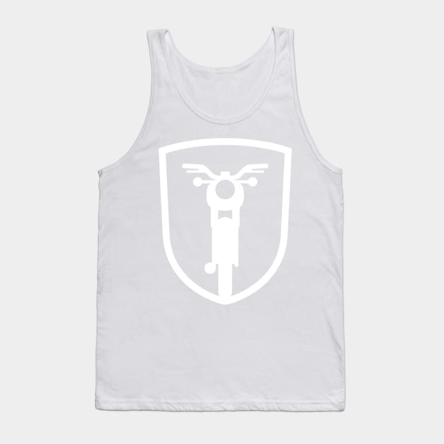 Scooter S50 S51 Crest (white) Tank Top by GetThatCar